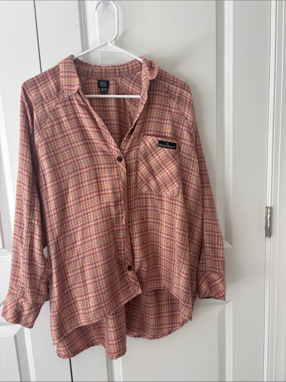 BDG Brendan Oversized Flannel XS